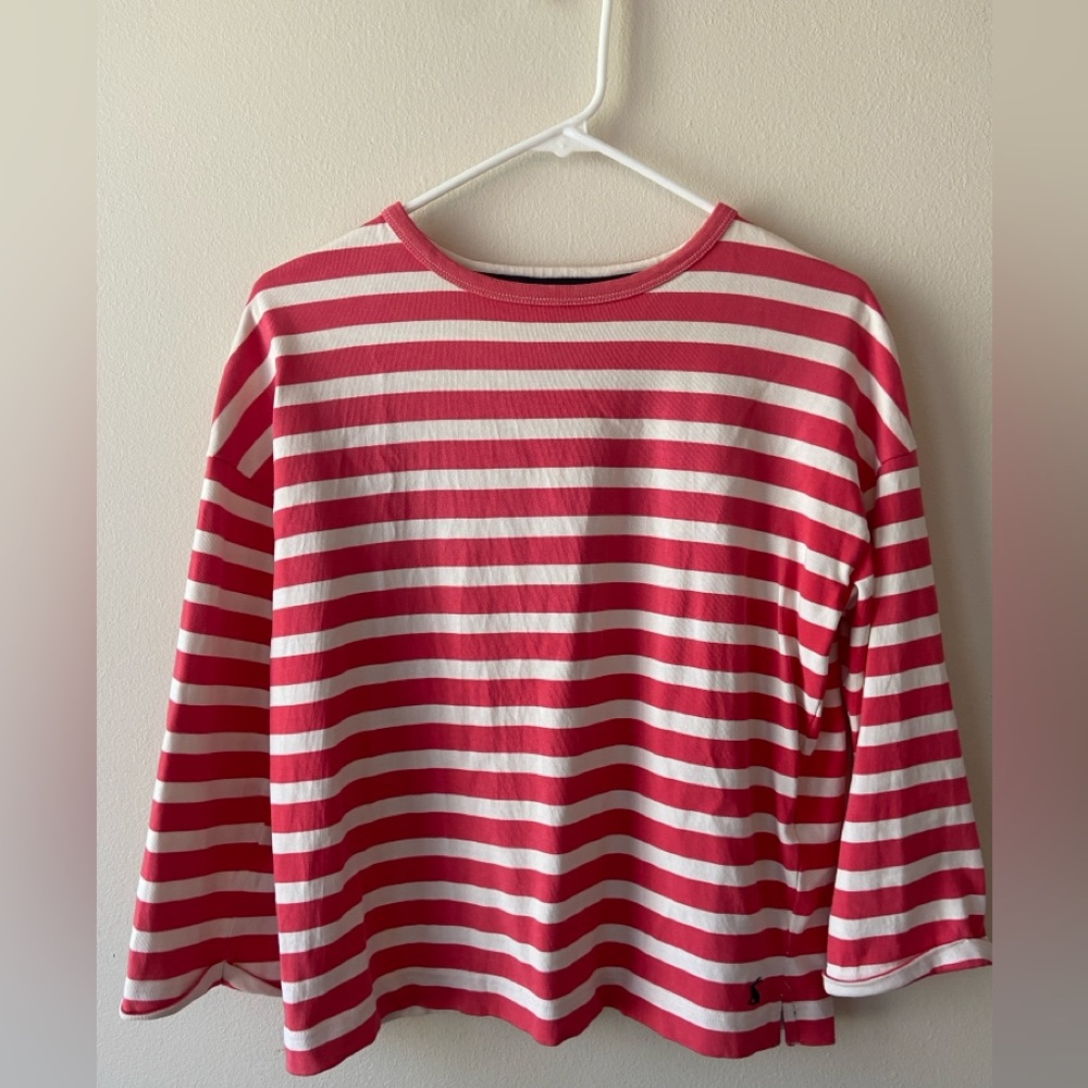 Joules, Striped Cotton Blouse size 4